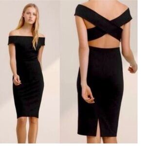 Talula Aritzia Black Dress Sz L